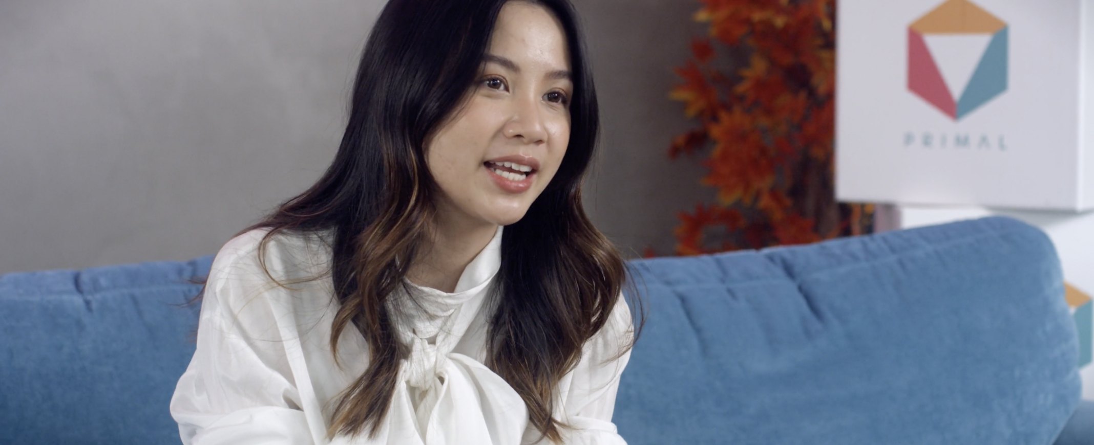 Still from a video interview with the Primal team about SENTR
