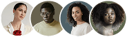 Four client portraits